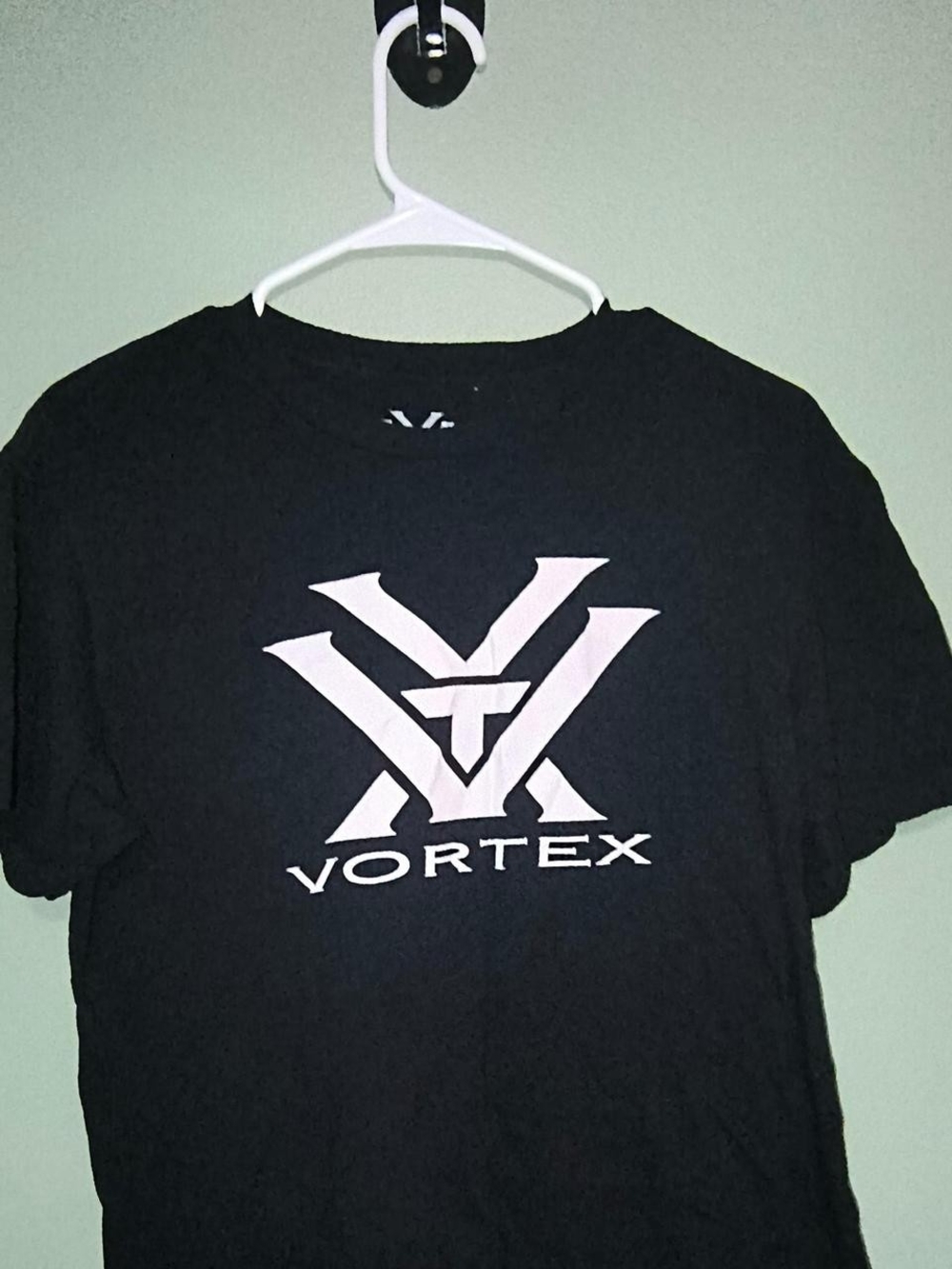 Vortex Men’s Black Logo Tee
